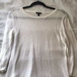 Long Sleeve White Top